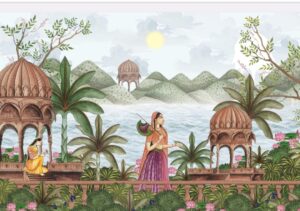 Customized wallpaper printing service for home and office walls in Gorakhpur