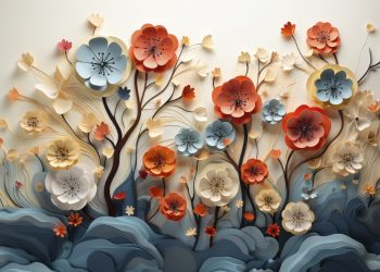 Customized Wallpaper in Lucknow by WallJoy - Living Room Wall Design