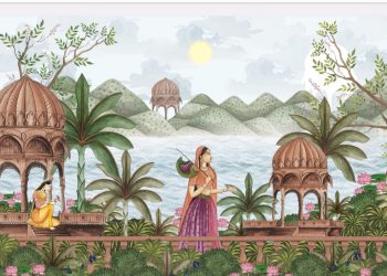 Customized wallpaper printing service for home and office walls in Gorakhpur